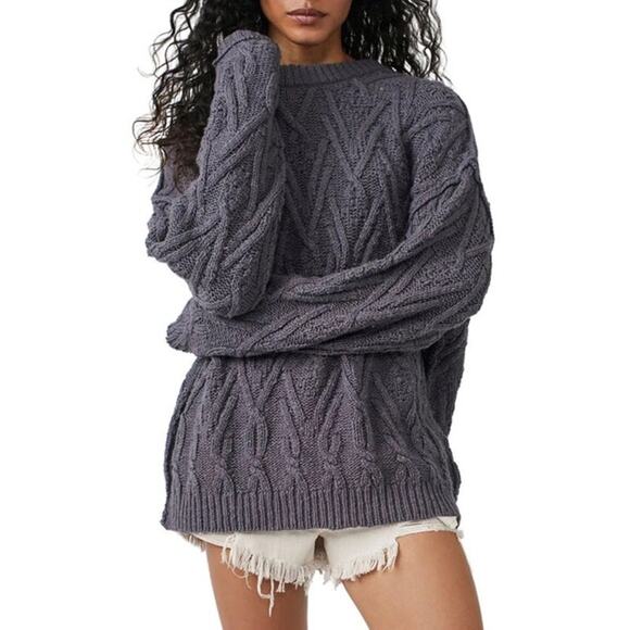 Free People Sweaters - Free People Isla Cable Knit Sweater